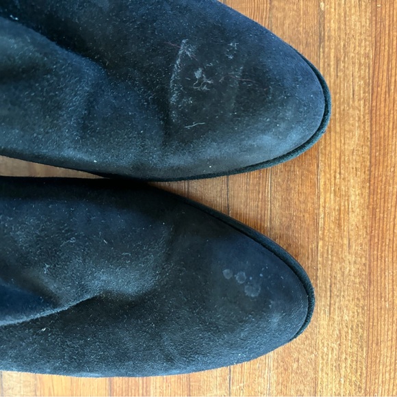 Stuart Weitzman Short Suede Cowboy Boots - Picture 11 of 11